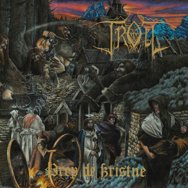 TROLL - Drep De Kristne LP (Gold Vinyl)
