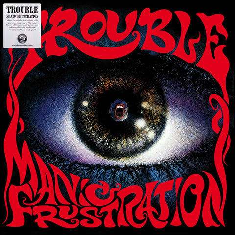 TROUBLE - Manic Frustration LP (White Vinyl)