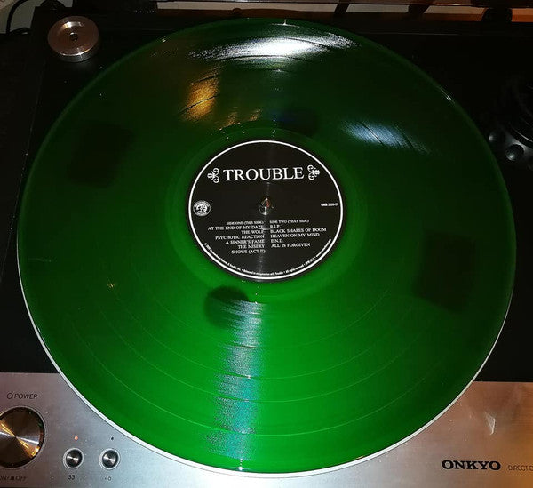 TROUBLE - Trouble LP (Green Transparent Vinyl)