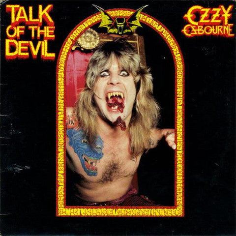 OZZY OSBOURNE - Talk Of The Devil 2-LP (Black Vinyl) (1982 UK Press))