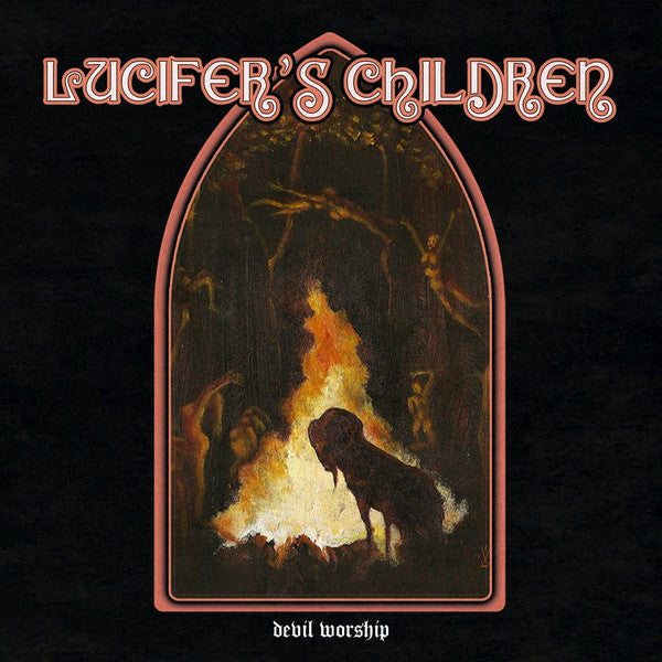 LUCIFER'S CHILDREN - Devil Worship LP (Oxblood Vinyl)
