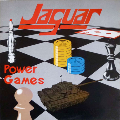 JAGUAR - Power Games LP (Red/Silver Mix Vinyl)
