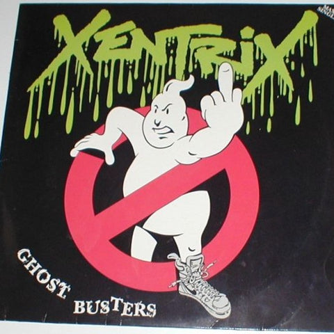 XENTRIX - Ghost Busters LP (Black Vinyl) (1990 With Drawn Sleeve)