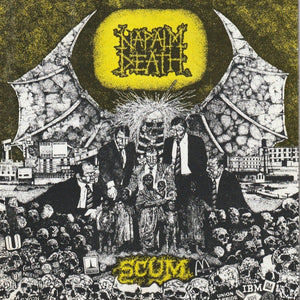 NAPALM DEATH - Scum LP (Green Vinyl)