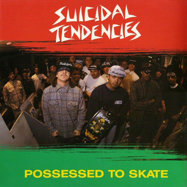SUICIDAL TENDENCIES - Possessed To Skate LP (1987 US Press & Poster)