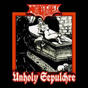 NIGHT FIGHTER - Unholy Sepulchre LP (Red/Black Splatter Vinyl)