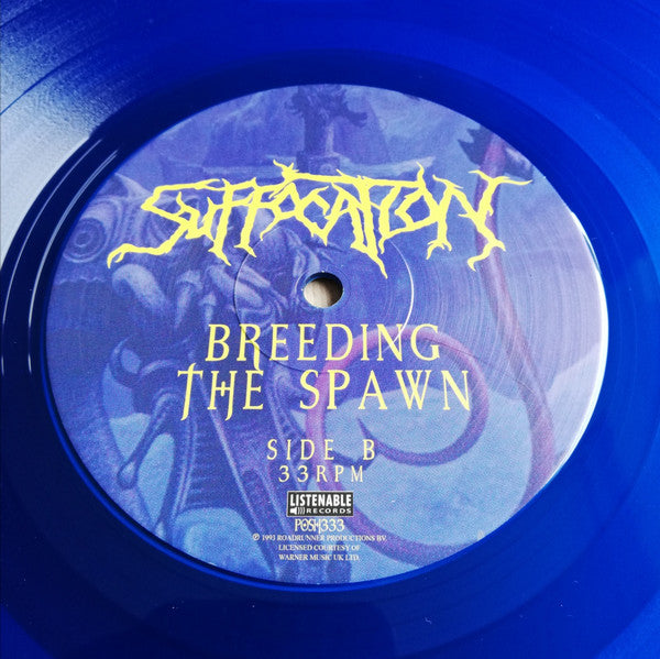 SUFFOCATION - Breeding The Spawn LP (Transparent Blue Vinyl)