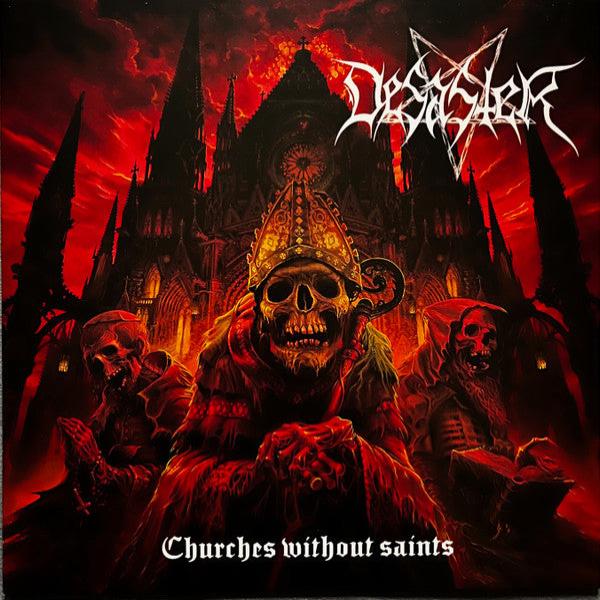 DESASTER – Churches Without Saints LP (Black Vinyl)