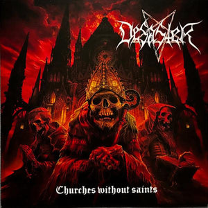 DESASTER – Churches Without Saints LP (Black Vinyl)