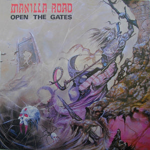 MANILLA ROAD - Open The Gates LP (Bi-color Splatter Vinyl)