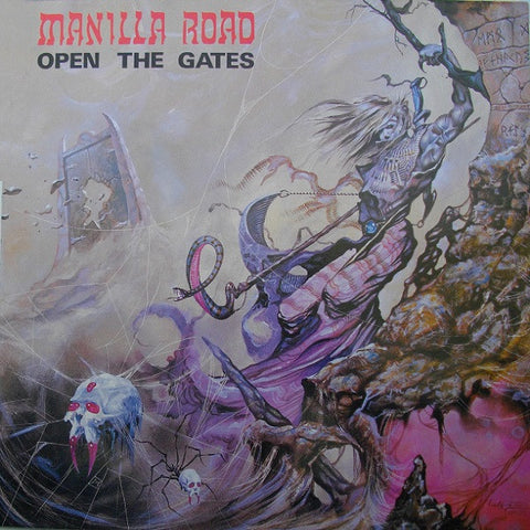 MANILLA ROAD - Open The Gates LP (Black Vinyl)