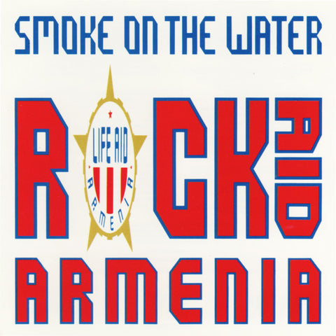 ROCK AID ARMENIA - Smoke On The Water LP (1989 Press)