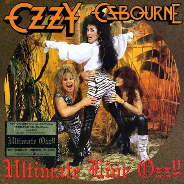 OZZY OSBOURNE - Ultimate Live Ozzy LP (Black Vinyl) (1986 Japan Press)