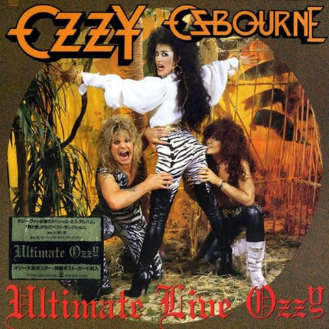 OZZY OSBOURNE - Ultimate Live Ozzy LP (Black Vinyl) (1986 Japan Press)