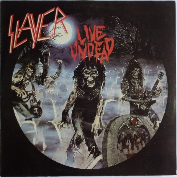 SLAYER - Live Undead LP (Black) (1990 Poland Press)