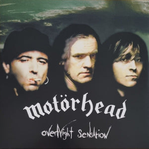 MOTÖRHEAD - Overnight Sensation LP (Green/Black Smoke Vinyl)