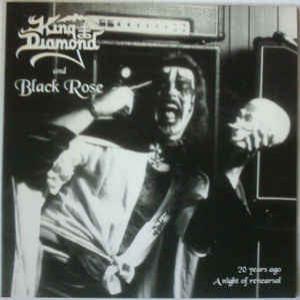 KING DIAMOND - And Black Rose 20 Years Ago - A Night Of Rehearsal LP (Black Vinyl)