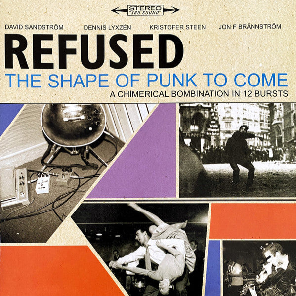 REFUSED - The Shape Of Punk To Come (A Chimerical Bombination In 12 Bursts) 2-LP (Transparent Red Vinyl)