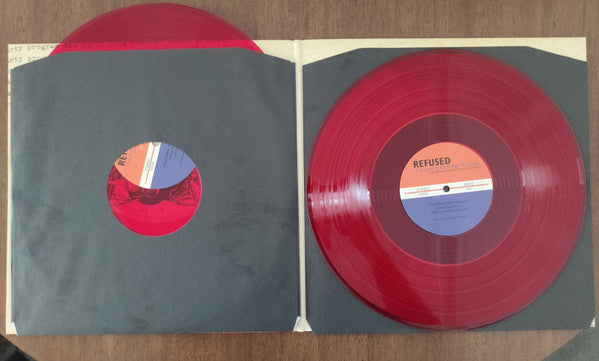 REFUSED - The Shape Of Punk To Come (A Chimerical Bombination In 12 Bursts) 2-LP (Transparent Red Vinyl)