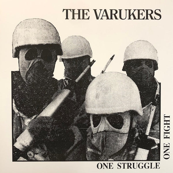THE VARUKERS - One Struggle One Fight LP (White Vinyl)