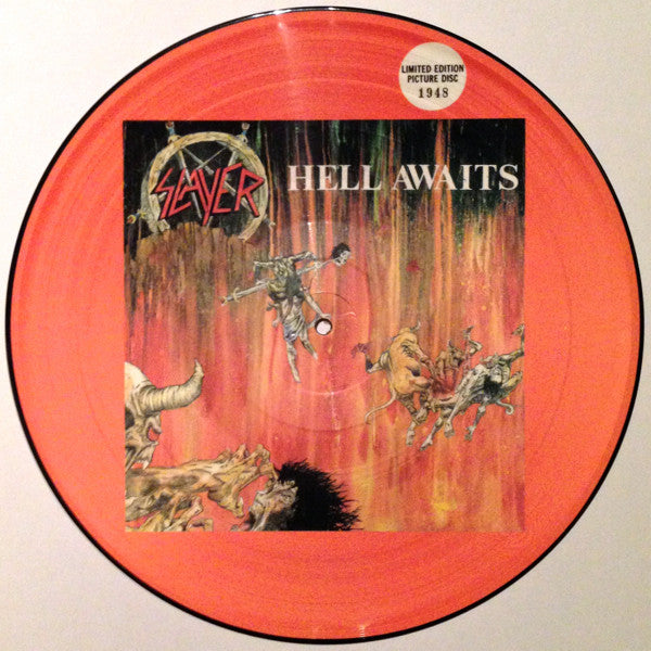 SLAYER - Hell Awaits Picture-LP (1985 Metal Blade)