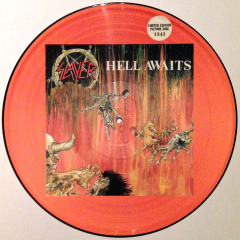 SLAYER - Hell Awaits Picture-LP (1985 Metal Blade)