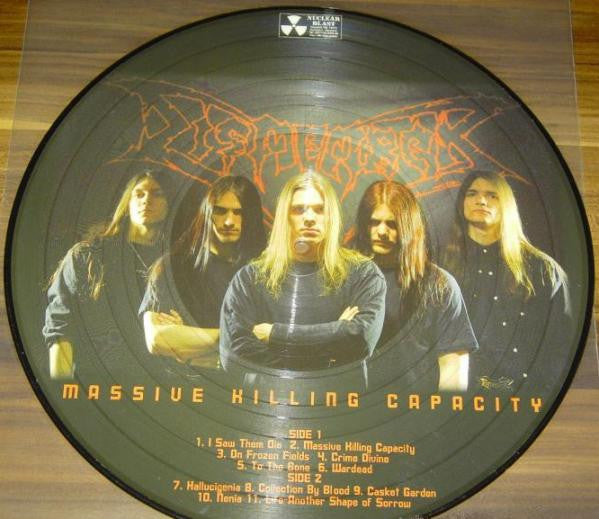 DISMEMBER - Massive Killing Capacity Picture-LP (1995 Press)