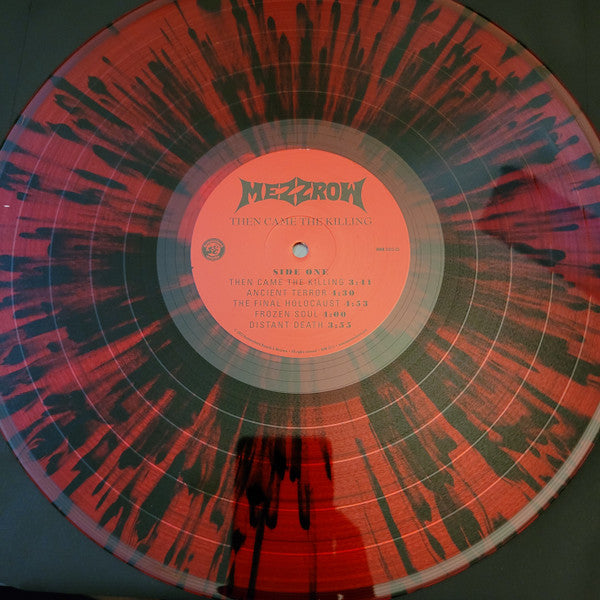 MEZZROW - Then Came The Killing LP (Transparent Red/Black Splatter Vinyl)
