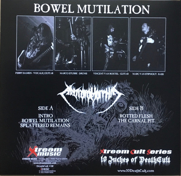 ANTROPOMORPHIA - Bowel Mutilation 10" (Black Vinyl)