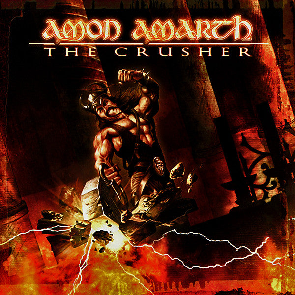 AMON AMARTH - The Crusher LP (Brown/Beige Vinyl)
