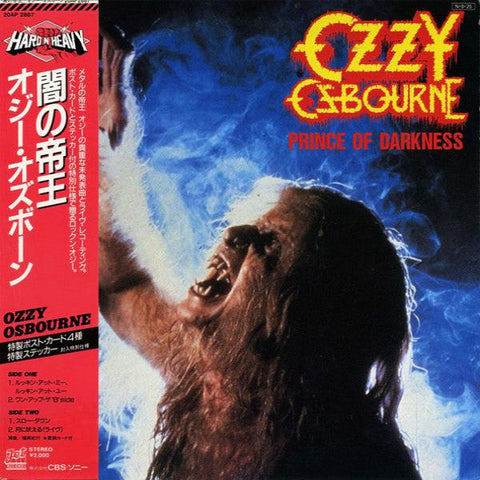 OZZY OSBOURNE - Prince Of Darkness LP (Black Vinyl) (1984 Japan)