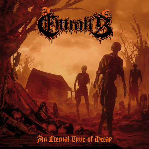 ENTRAILS - An Eternal Time Of Decay gatefold-LP (Neon Orange Vinyl)