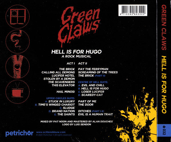 GREEN CLAWS - Hell Is For Hugo Digi-2-CD