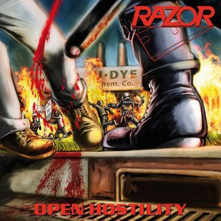 RAZOR - Open Hostility LP (Splatter Vinyl)