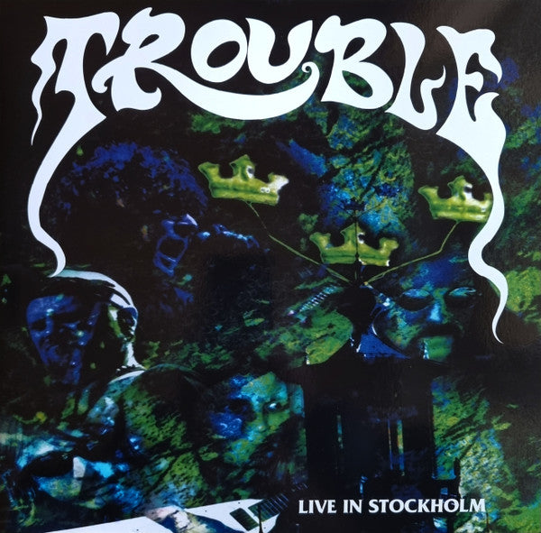 TROUBLE - Live in Stockholm 2-LP (Blue Transparent Vinyl)