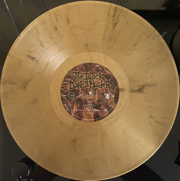 THE BLACK DAHLIA MURDER - Abysmal LP (Gold/Black Marble Vinyl)