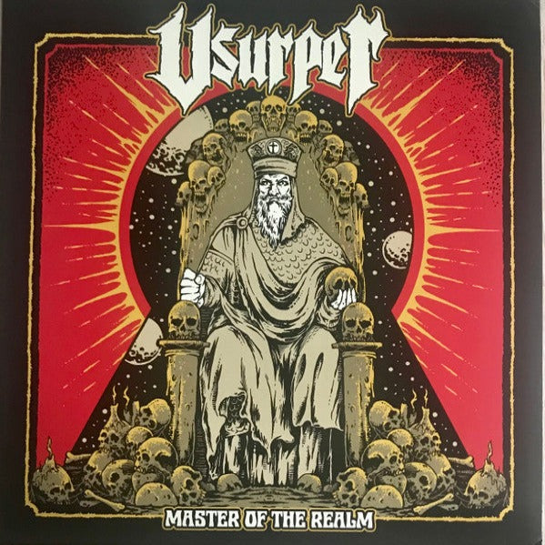USURPER - Master Of The Realm LP (Oxblood Vinyl)