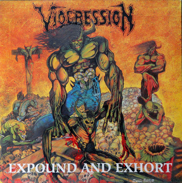 VIOGRESSION - Expound And Exhort LP (Black Vinyl) (1991 Press)