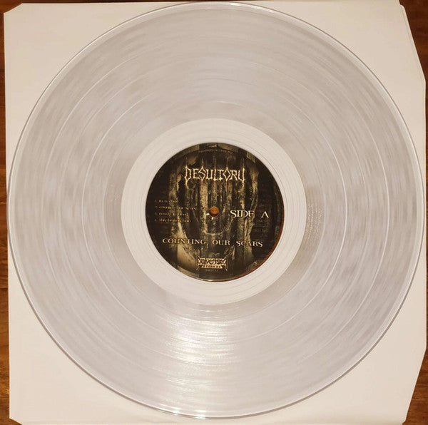 DESULTORY - Counting Our Scars LP (Clear Vinyl)