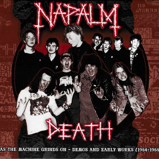 NAPALM DEATH = As The Machine Grinds On - Demos And Early Works (1984-1988) Digi-2-CD