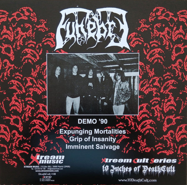 FUNEBRE - Demo '90 10" (Clear/Red/Black Splatter Vinyl)