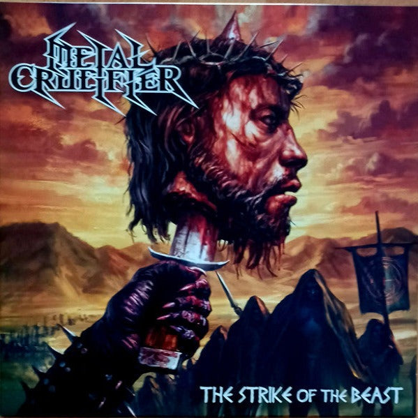 METAL CRUCIFIER - The Strike Of The Beast LP (Orange Vinyl)