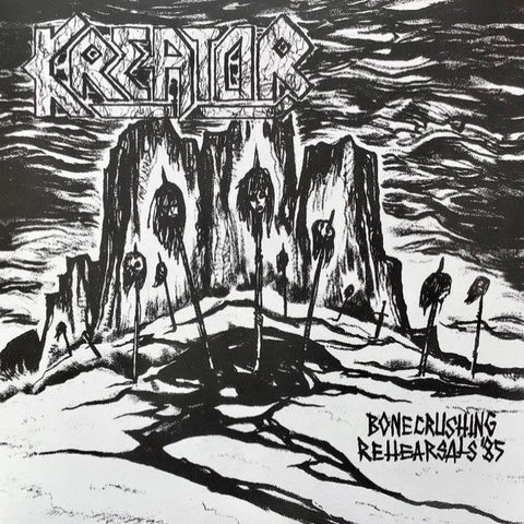 KREATOR - Bonecrushing Rehearsals '85 LP (White Vinyl)