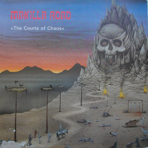MANILLA ROAD - The Courts Of Chaos LP (Black Vinyl)