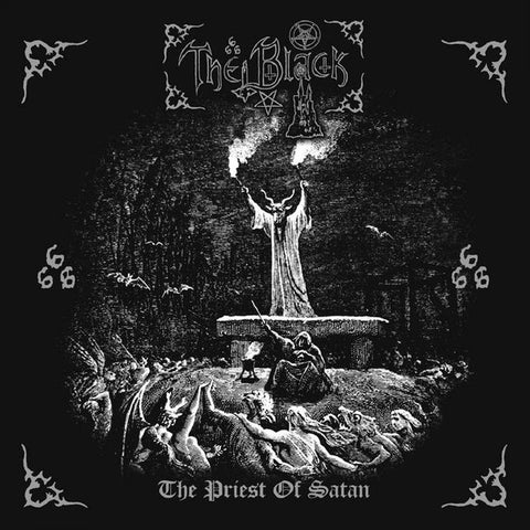 THE BLACK - The Priest Of Satan LP (White/Opaque Vinyl)