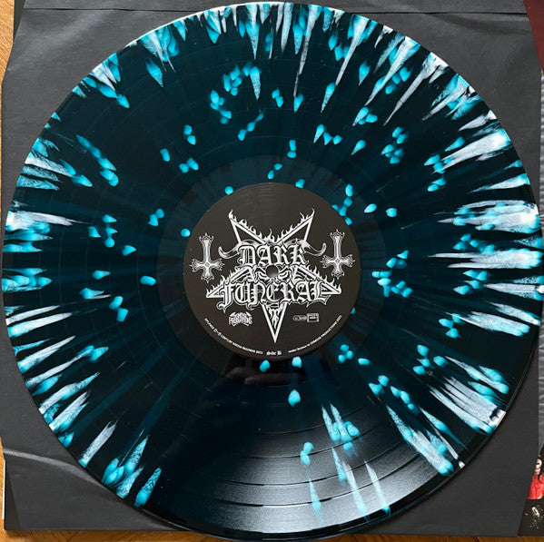 DARK FUNERAL - Vobiscum Satanas LP (Sea Blue/White Splatter Vinyl)