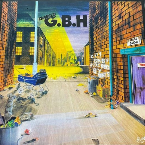 G.B.H. – City Baby Attacked By Rats gatefold-LP (Orange Vinyl)