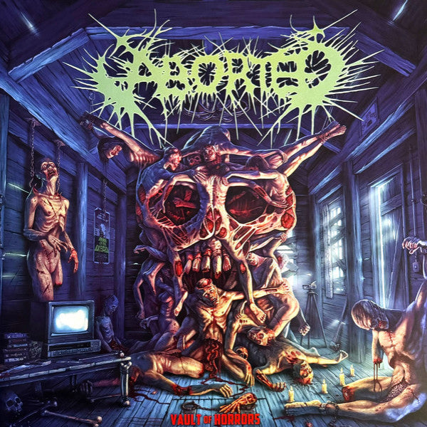 ABORTED - Vault Of Horrors LP (Purple/Black Split Vinyl)