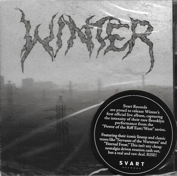 WINTER - Live In Brooklyn NY 09/02/2012 CD