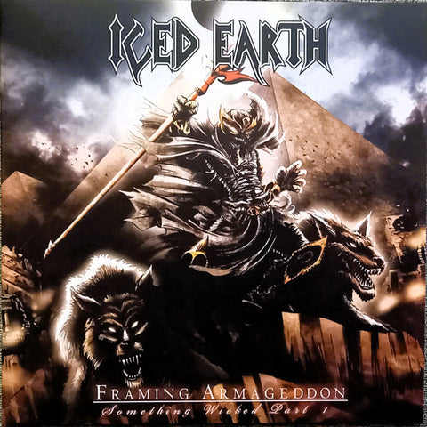 ICED EARTH - Framing Armageddon: Something Wicked Part 1 2-LP (Oxblood/Mustard Split Vinyl)